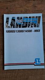 Folder Landini 10000S - 13000 - 14500- NKII tractor, trekker, Ophalen of Verzenden, Zo goed als nieuw, Folder