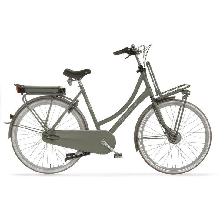 Cortina E-U4 Elektrische Fiets Thyme Grey Matte nieuwe kleur, Fietsen en Brommers, Fietsen | Dames | Damesfietsen, Nieuw, Overige merken