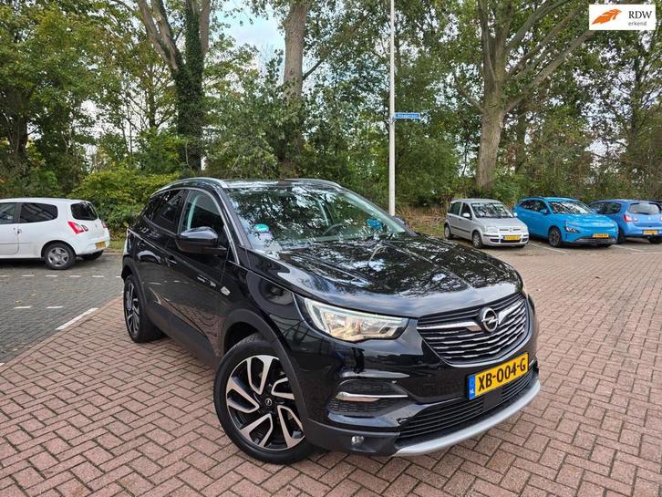 Opel Grandland X 1.2 Turbo Ultimate elec-ramen AIRCO volledi, Auto's, Opel, Bedrijf, Te koop, Grandland X, 360° camera, ABS, Adaptive Cruise Control