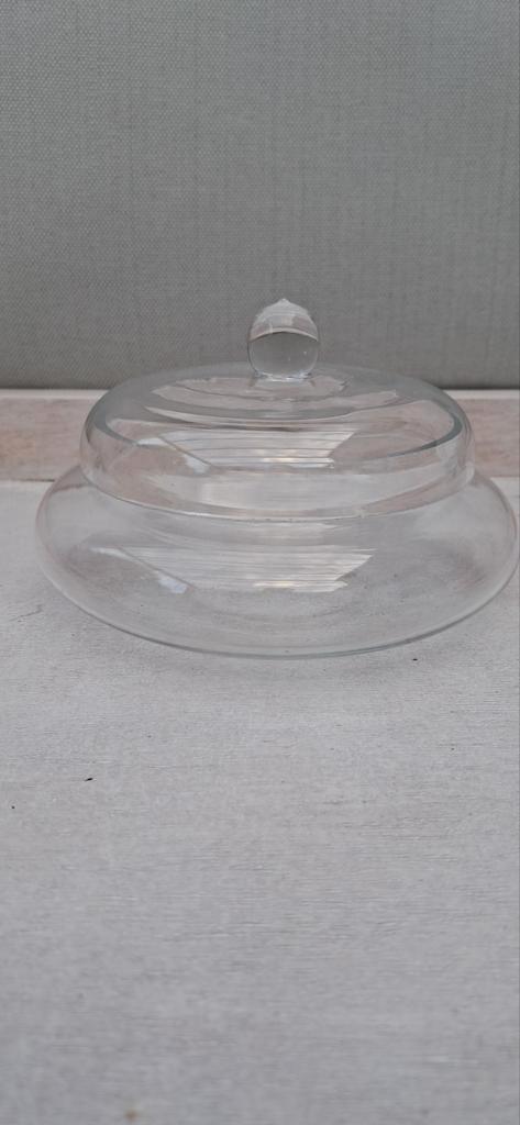 Glazen stolp, Antiek en Kunst, Antiek | Glas en Kristal, Ophalen of Verzenden