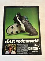 Puma kicksen Ruud Krol advertentie jaren 70, Overige typen, Ophalen of Verzenden, Zo goed als nieuw, Ajax