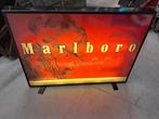 Oude Marlboro Cowboy Reclame lichtbak 80cm / 65cm werkend., Ophalen, Eu, Gebruikt, Eu