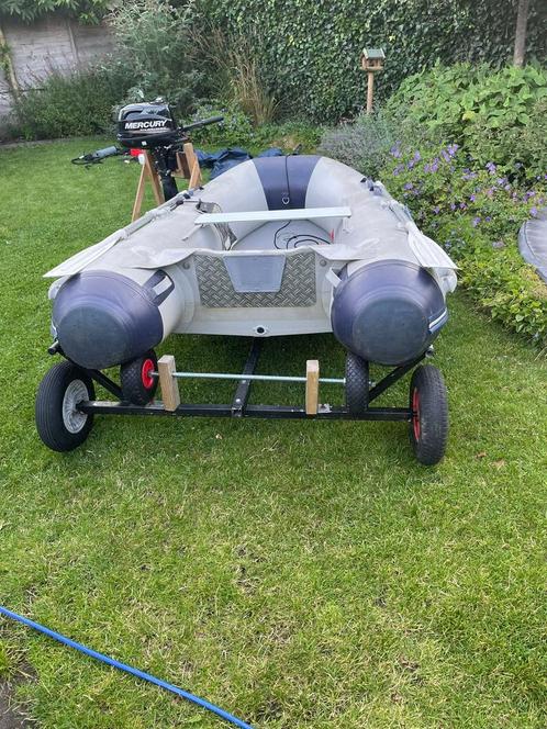 Mooie opblaasbare rubberboot, Watersport en Boten, Bootonderdelen, Zo goed als nieuw, Ophalen of Verzenden