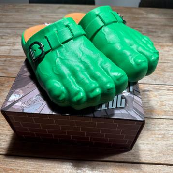 Bravest Studios Foot Clog groen Hulk US 9 slipper 42 beschikbaar voor biedingen