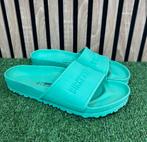 Birkenstock Slippers - Maat 40 - Groen, Ophalen of Verzenden, Zo goed als nieuw, Groen, Slippers