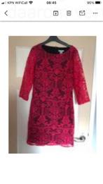 Kanten jurk, Kleding | Dames, Jurken, Zwart, Ophalen of Verzenden, Zo goed als nieuw, Knielengte