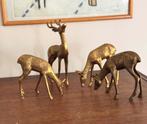 Messing hert, ree in koper, Antiek en Kunst, Ophalen of Verzenden