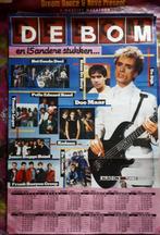 Originele Grote poster / kalender uit 1984 De Bom Doe Maar, Verzamelen, Ophalen of Verzenden, Gebruikt, Rechthoekig Staand