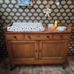 Prachtige vintage eikenhouten conmode/dressoir, Ophalen, Zo goed als nieuw, Minder dan 50 cm, 105 cm of meer