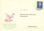 Bloemenmagazijn Het Duifje, Maastricht - 06.1952 - briefkaar, Ophalen of Verzenden, Briefkaart