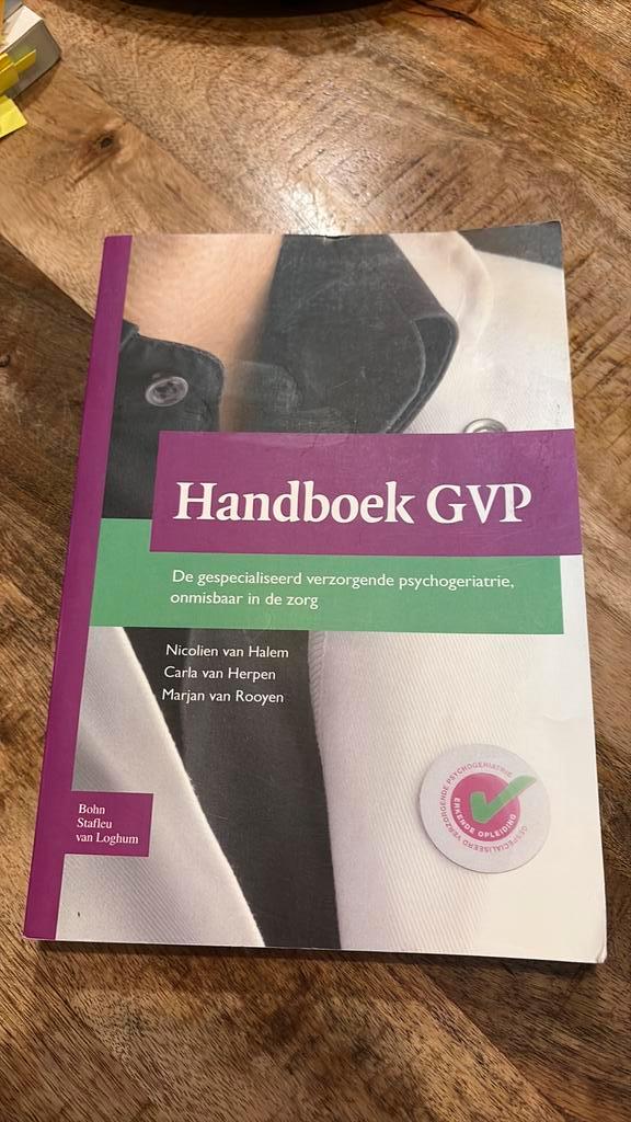 Nicolien van Halem - Handboek GVP, Boeken, Wetenschap, Gelezen, Sociale wetenschap, Ophalen of Verzenden