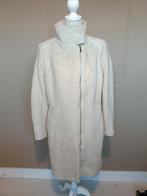 H&M Boucle Jas - Maat 44 - 50% Wol, H&M, Beige, Maat 42/44 (L), Ophalen of Verzenden