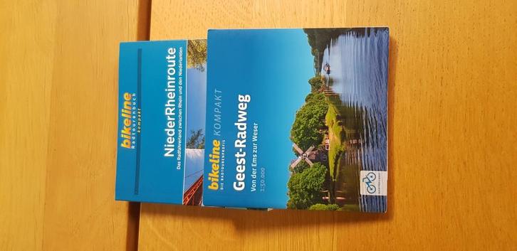 Bikeline Fietsroutes, Boeken, Reisgidsen, Zo goed als nieuw, Reisgids of -boek, Europa, Overige merken, Ophalen of Verzenden