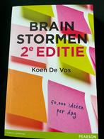 Brainstormen - Koen De Vos - 2e Editie, Ophalen of Verzenden, Nieuw