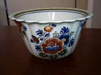 Schaal Delft polychroom, Ophalen of Verzenden