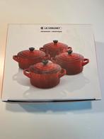Le Creuset Mini Braadpannetjes - Nieuw, 4 stuks, Huis en Inrichting, Ophalen of Verzenden, Nieuw