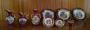 Limoges France miniatuur porselein Antiek Barok Vintage beschikbaar voor biedingen