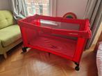 Koelstra campingbed rood Travel Sleeper, Ophalen of Verzenden, Zo goed als nieuw, Minder dan 140 cm, Matras