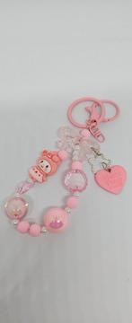 ​ Kawaii Sleutelhanger: My Melody & Pastelroze, Sieraden, Tassen en Uiterlijk, Ophalen of Verzenden, Nieuw