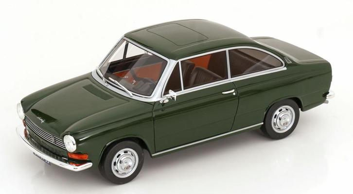 Schuco 1:18 Daf 55 coupe 1967-1972 donkergroen, Schuco Pro.R, Hobby en Vrije tijd, Modelauto's | 1:18, Nieuw, Auto, Overige merken