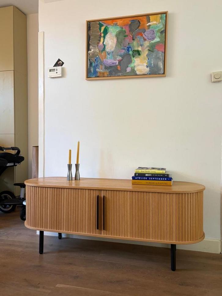 Stijlvol Dressoir - Scandinavisch Design, Huis en Inrichting, Kasten | Dressoirs, Zo goed als nieuw, 100 tot 150 cm, 25 tot 50 cm