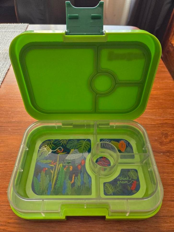 Yumbox Bento panino lunchbox, groen jungle, Diversen, Schoolbenodigdheden, Gebruikt, Ophalen of Verzenden