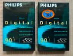 NOS Philips DCC90 Digital Compact Cassette DCC 90 cassettes, 2 t/m 25 bandjes, Ophalen of Verzenden, Nieuw in verpakking, Philips