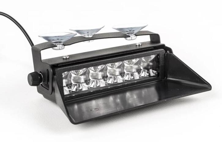 Megaflash FX Dashboard Flitser Amber/Blauw, Auto diversen, Auto-accessoires, Nieuw, Ophalen of Verzenden