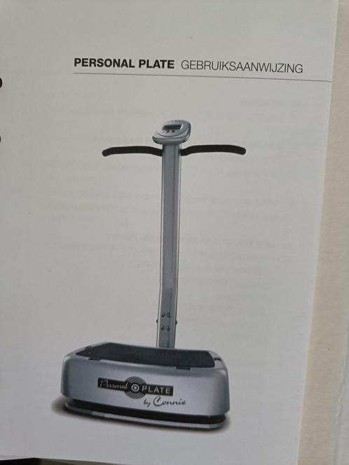 Powerplate by Connie, Sport en Fitness, Fitnessapparatuur, Zo goed als nieuw, Trilplaat, Armen, Benen, Borst, Buik, Rug, Metaal