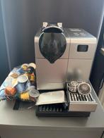Nespresso DeLonghi Koffiemachine + hervulbare cups+zak cups, Witgoed en Apparatuur, Koffiezetapparaten, Ophalen, Gebruikt, Espresso apparaat