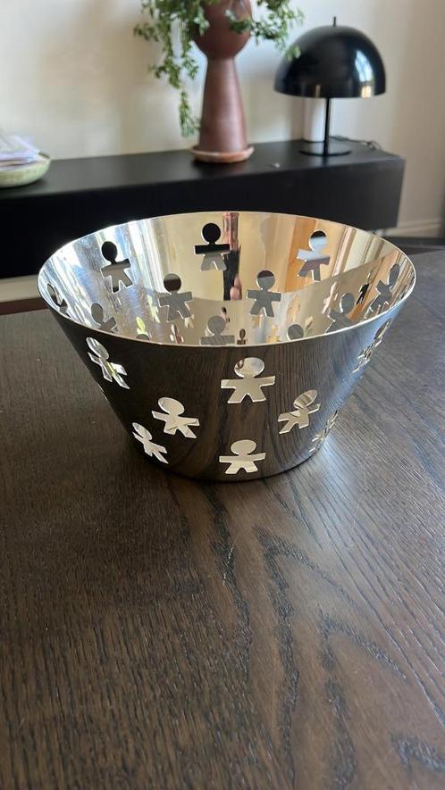 Alessi schaal en kommen, Huis en Inrichting, Woonaccessoires | Schalen en Manden, Gebruikt, Schaal, Rond, Overige materialen, Ophalen