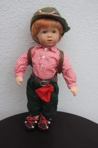 Käthe Kruse Schummerle Erustl 34cm, Verzamelen, Poppen, Zo goed als nieuw, Pop, Ophalen of Verzenden