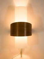 Midcentury Wandlamp Louis Kalff, Huis en Inrichting, Lampen | Wandlampen, Ophalen, Gebruikt, Glas, Midcentury