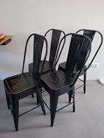4x stoelen te koop, Huis en Inrichting, Stoelen, Ophalen, Gebruikt, Zwart, Vier