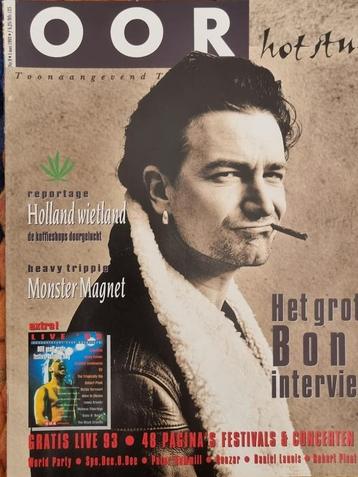 OOR 9-1993 Bono Peter Hammill Monster Magnet Quazar Plant La beschikbaar voor biedingen