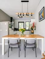 WOOOD eettafel Duo, Huis en Inrichting, Tafels | Eettafels, Ophalen, Gebruikt, 50 tot 100 cm, 150 tot 200 cm