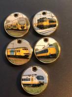 winkelwagenmuntjes 5 treinen, Ophalen of Verzenden