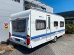 HOBBY 540 ULA Excellent|Mover|V-tent|Z.G.Staat, Caravans en Kamperen, Caravans, Vast bed, Hobby, Bedrijf, Schokbreker