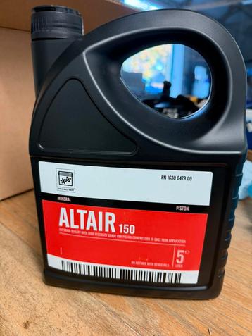 Altair compressor olie beschikbaar voor biedingen