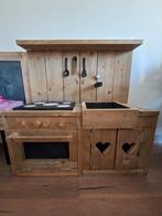 JORG houten kinder keuken met veel accessoires., Ophalen, Zo goed als nieuw