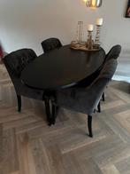 Richmond eetstoelen, Huis en Inrichting, Stoelen, Ophalen, Gebruikt, Vier, Stof