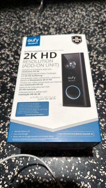 Eufy deurbel beschikbaar voor biedingen