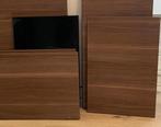 IKEA VOXTORP & NICKEBO Deur, walnoot & matantraciet, 40x60cm, Ophalen, Gebruikt, 50 tot 100 cm, Minder dan 100 cm