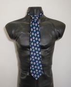 Blauwkleurige designer stropdas van 100% zijde van Joop!, Verzenden, Zo goed als nieuw, Blauw, Met patroon