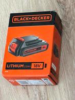 Black & Decker BL2018-XJ accu 18v 2.0A nieuw in verpakking, Doe-het-zelf en Verbouw, Gereedschap | Machine-onderdelen en Toebehoren