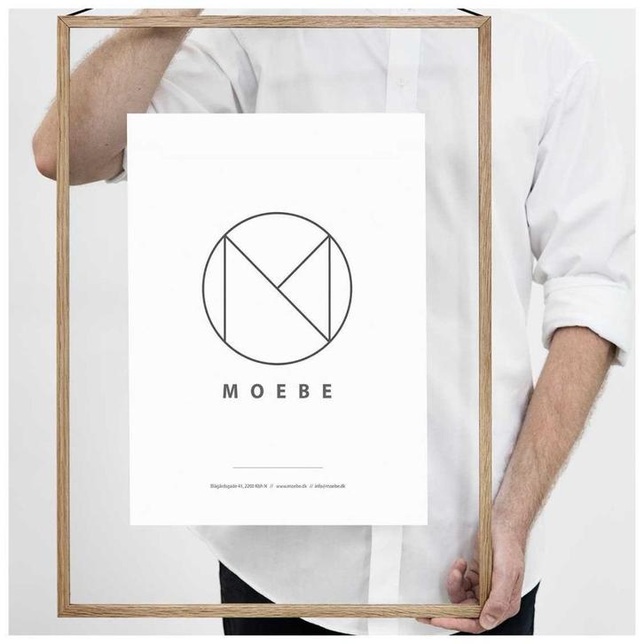 Moebe frame A2 oak, Huis en Inrichting, Woonaccessoires | Lijsten, Nieuw, 50 tot 75 cm, Minder dan 50 cm, Hout, Ophalen of Verzenden