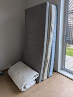 matrassen en topper 90 bij 200, Ophalen, Gebruikt, 90 cm, Eenpersoons