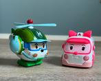 Robocar poli transformerende robot Helly en Amber, Kinderen en Baby's, Speelgoed | Actiefiguren, Ophalen, Zo goed als nieuw