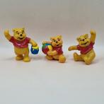 3x Winnie the Pooh Walt Disney Productions Bully figuren, Verzenden, Winnie de Poeh of vrienden, Gebruikt, Beeldje of Figuurtje
