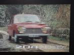 Peugeot 204, Boeken, Auto's | Folders en Tijdschriften, Verzenden, Gelezen, Peugeot